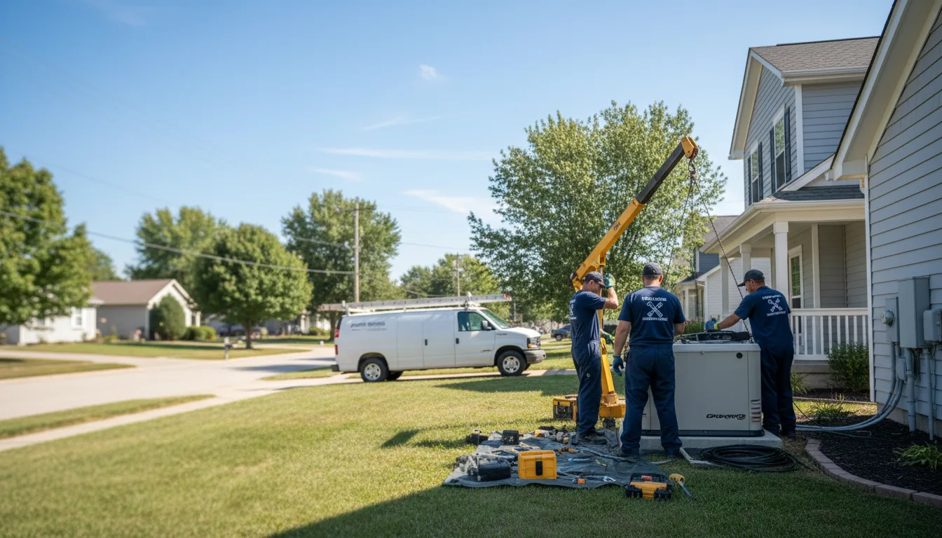 Generator Installation in East Dixfield, ME near me